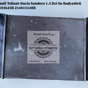Renault Taliant Dacia Sandero 1.5 Dci Su Radyatörü 214103645R 214815148R