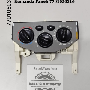 Renault Trafic Klima Kalorifer Kumanda Paneli 7701050316