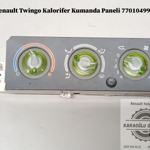 Renault Twingo Kalorifer Kumanda Paneli 7701049962