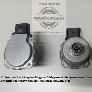 Renault Fluence Clio 4 Captur Megane 3 Megane 4 Edc Şanzıman Otomatik Vites Kumanda Elektrovanası 305730606R 305738737R