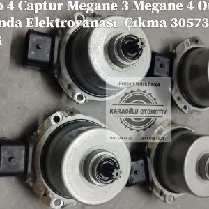 Renault Fluence Clio 4 Captur Megane 3 Megane 4 Otomatik Vites Kumanda Elektrovanası Çıkma 305730606R 305738737R
