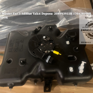 Renault Master Faz 3 AdBlue Yakıt Deposu  208993933R 170428098R 172A28000R