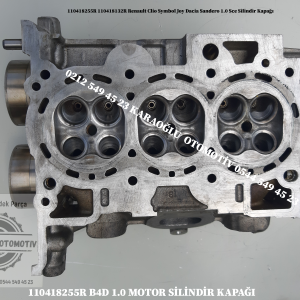 Renault Clio Symbol Joy Dacia Sandero 1.0 Sce Silindir Kapağı 110418255R 110418132R