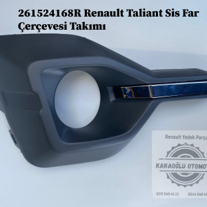 Renault Taliant Sis Far Çerçevesi Takımı 261524168R