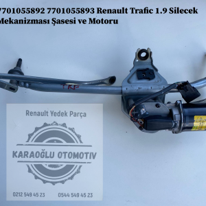 Renault Trafic Silecek Mekanizması Şasesi ve Motoru 7701055892 7701055893