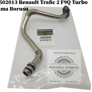 Renault Trafic 2 F9Q Turbo Yağlama Borusu 8200502013