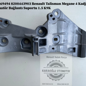 Renault Talisman Megane 4 Kadjar Alternatör Bağlantı Suportu 1.5 K9K 8200669494 8200443903