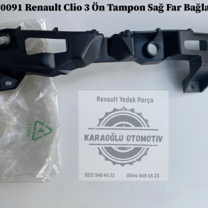 Renault Clio 3 Ön Tampon Sağ Far Bağlantı Ayağı 8200800091