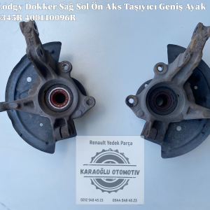 Dacıa Lodgy Dokker Sağ Sol Ön Aks Taşıyıcı Geniş Ayak 400145345R 400110096R