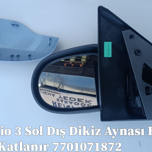 7701071872 Renault Clio III Sol Dış Dikiz Aynası Elektrikli Otomatik Katlanır
