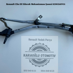 Renault Clio 3 Silecek Mekanizması Şasesi 8200268931