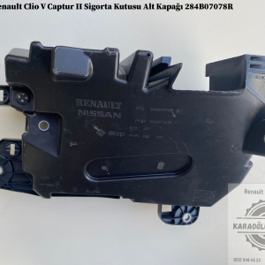 Renault Clio 5 Captur 2 Sigorta Kutusu Alt Kapağı 284B07078R