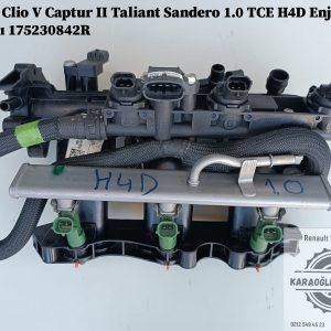 Renault Clio 5 Captur 2 Taliant Sandero Enjektör Rampası 175230842R