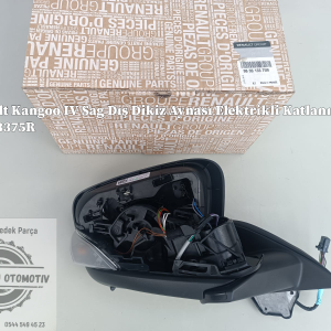 963013375R Yeni Kangoo IV Sag Dış Dikiz Aynası Elektrikli Katlanır