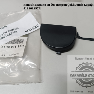 Renault Megane 3 Ön Tampon Çeki Demir Kapağı 511801897R