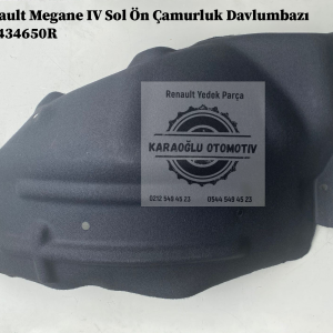 Renault Megane 4 Sol Önün Arkası Çamurluk Davlumbazı 638434650R