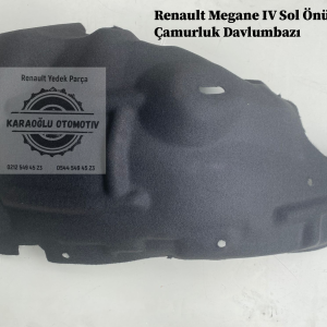 Renault Megane 4 Sol Önün Önü Çamurluk Davlumbazı 638456610R