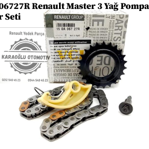 Renault Master 3 Yağ Pompa Dişli Zincir Seti 150A06727R
