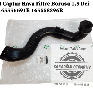 Renault Clio 4 Captur Hava Filtre Borusu 1.5 Dci K9K 165556691R 165558896R