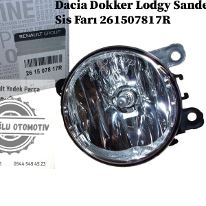 Dacia Dokker Lodgy Sandero Sis Farı 261507817R