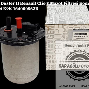 Dacia Duster 2 Renault Clio 5 Mazot Filtresi Komple 1.5 Dci K9K 164000862R