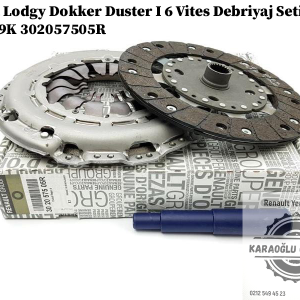 Dacia Lodgy Dokker Duster 6 Vites Debriyaj Seti 1.5 Dci K9K 302057505R