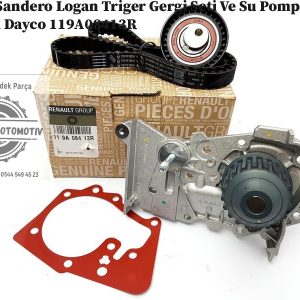 Dacia Sandero Logan Triger Gergi Seti Ve Su Pompası 1.6Mpi Dayco 119A08413R