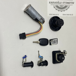 Dacia Solenza Kontak Seti Kilit Şifre Anahtar Takımı 6001546470