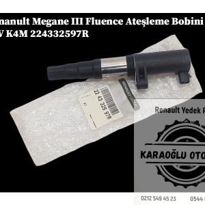 Renanult Megane 3 Fluence Ateşleme Bobini 1.6 16V K4M 224332597R