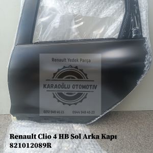 Renault Clio 4 HB Sol Arka Kapı 821012089R