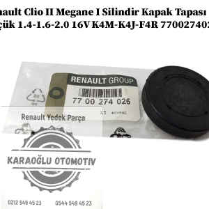 Renault Clio 2 Megane 1 Silindir Kapak Tapası Küçük 1.4-1.6-2.0 16V K4M-K4J-F4R 7700274026