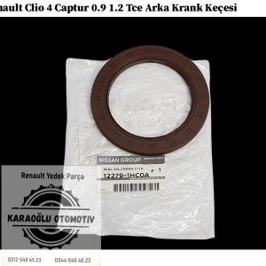 Renault Clio 4 Captur 0.9 1.2 Tce Arka Krank Keçesi 122791HC0A