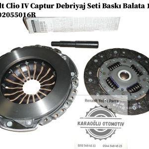 Renault Clio 4 Captur Debriyaj Seti Baskı Balata 1.5 Dci K9K 302055016R