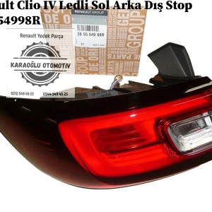 Renault Clio 4 Ledli Sol Arka Dış Stop 265554998R