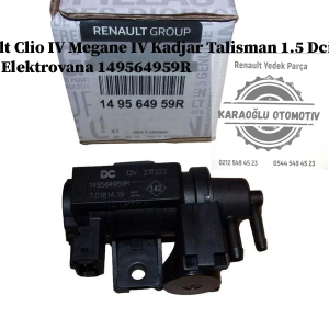 Renault Clio 4 Megane 4 Kadjar Talisman 1.5 Dci Turbo Elektrovana 149564959R