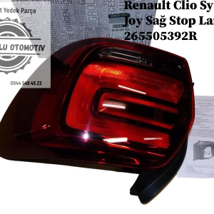 Renault Clio Symbol Joy Sağ Stop Lambası 265505392R