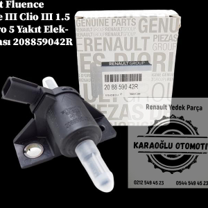 Renault Fluence Megane 3 Clio 3 1.5 Dci Euro 5 Yakıt Elektrovanası 208859042R