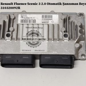 Renault Fluence Scenic 3 2.0 Otomatik Şanzıman Beyni 310320092R
