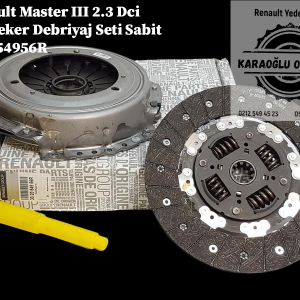 Renault Master 3 2.3 Dci Çift Teker Debriyaj Seti Sabit 302054956R