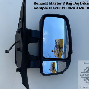 Renault Master 3 Sağ Dış Dikiz Aynası Komple Elektrikli 963016903R