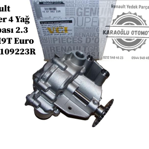 Renault Master 4 Yağ Pompası 2.3 Dci M9T Euro 6 150109223R