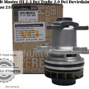 Renault Master 3 2.3 Dci Trafic 2.0 Dci Devirdaim Su Pompası 210103098R