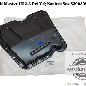 Renault Master 3 2.3 Dci Yağ Karteri Sac 8200805603