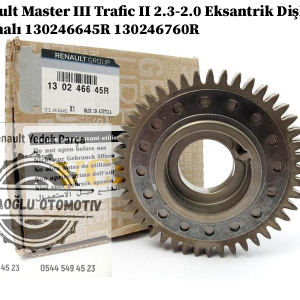 Renault Master 3 Trafic 2 2.3-2.0 Eksantrik Dişlisi Kurmalı 130246645R 130246760R