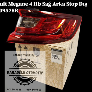 Renault Megane 4 Hb Sağ Arka Stop Dış 265509578R