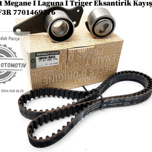 Renault Megane 1 Laguna 1 Triger Eksantirik Kayış Seti 2.0 8V F3R 7701469776