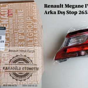 Renault Megane 4 Sedan Sağ Arka Dış Stop 265507297R