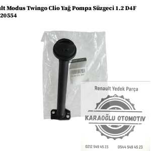 Renault Modus Twingo Clio Yağ Pompa Süzgeci 1.2 D4F 8200820554