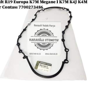 Renault R19 Europa K7M Megane 1 K7M K4J K4M Yağ Karter Contası 7700273486