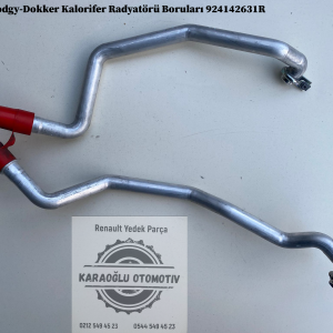 Dacia Lodgy Dokker Kalorifer Radyatörü Boruları 924142631R